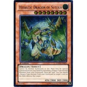 Image for Hieratic Dragon of Sutekh (UTR) (GAOV-EN025) (GAOV) - YuGiOh