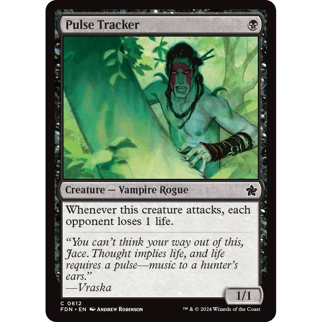 Image for Pulse Tracker (612) (FDN) - Magic: The Gathering