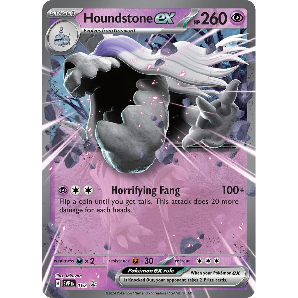 Image for Houndstone ex (162) (SVP) - Pokemon