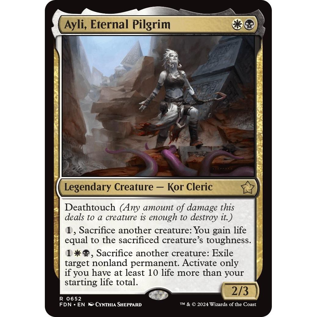 Image for Ayli, Eternal Pilgrim (652) (FDN) - Magic: The Gathering