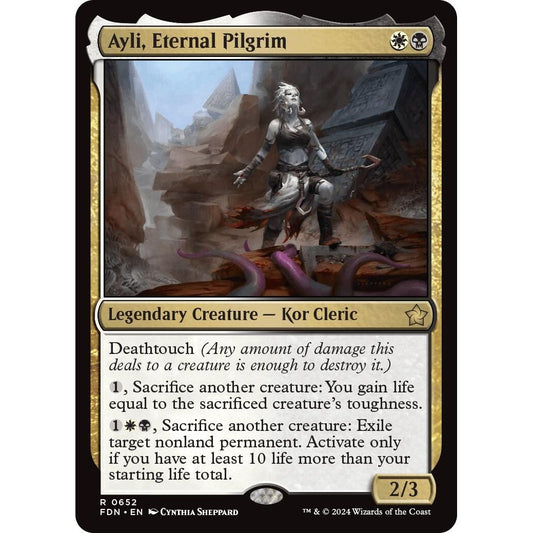 Image for Ayli, Eternal Pilgrim (652) (FDN) - Magic: The Gathering