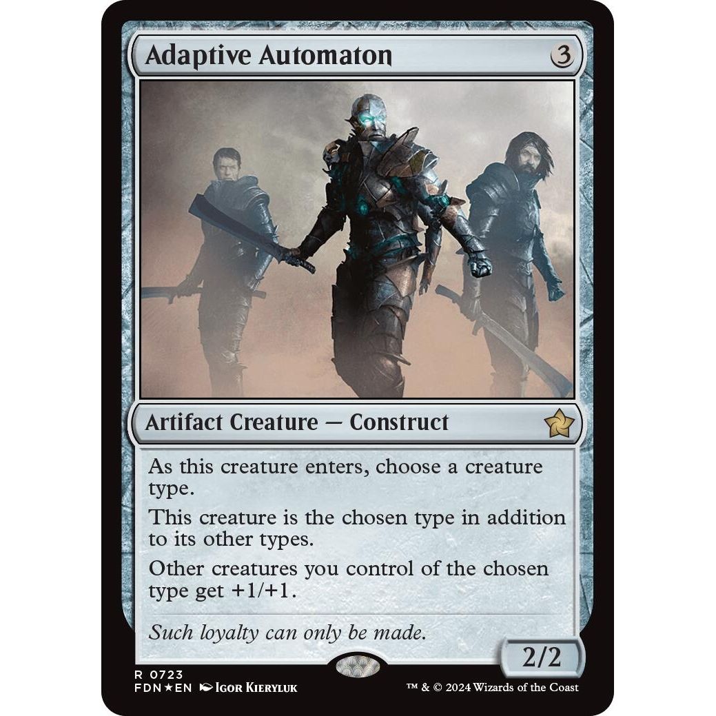 Image for Adaptive Automaton (723) (FDN) - Magic: The Gathering