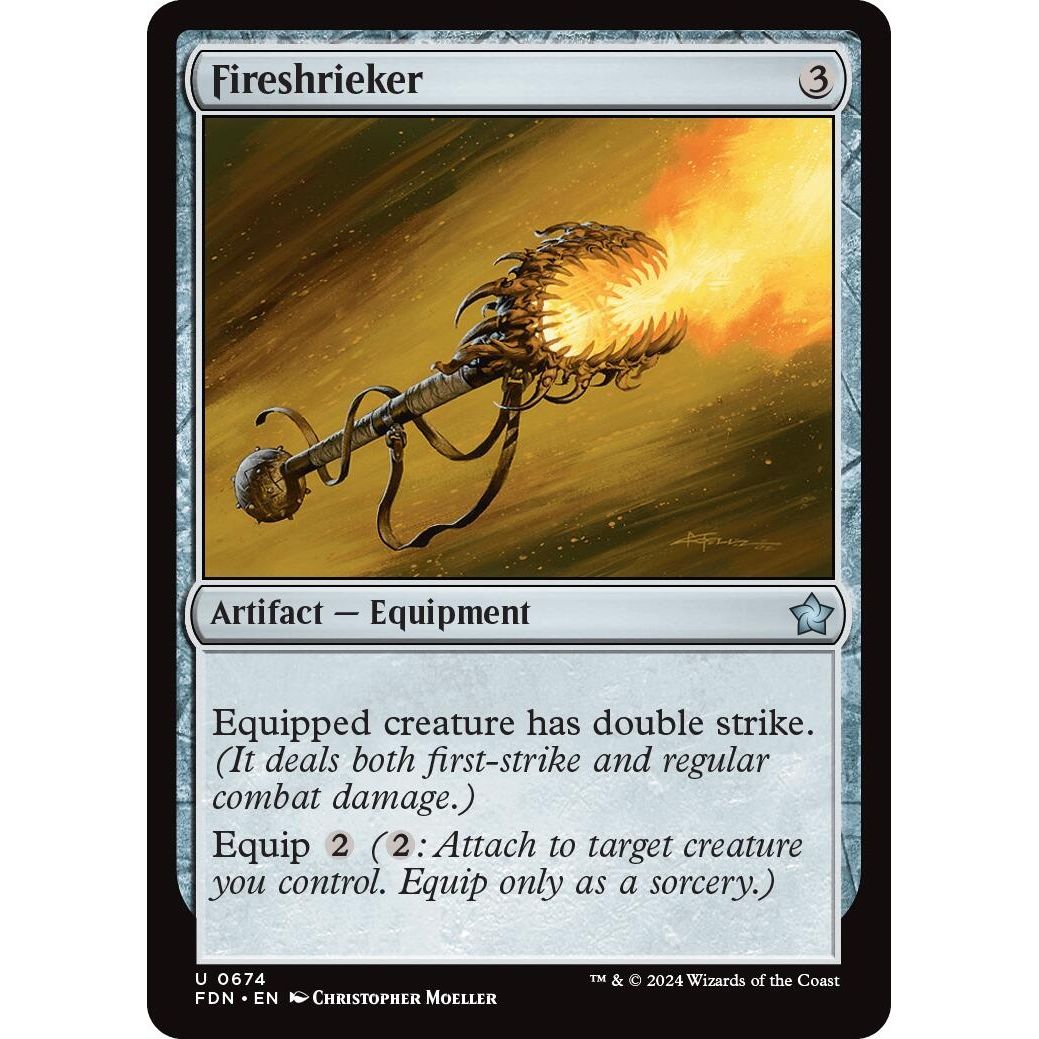 Image for Fireshrieker (674) (FDN) - Magic: The Gathering