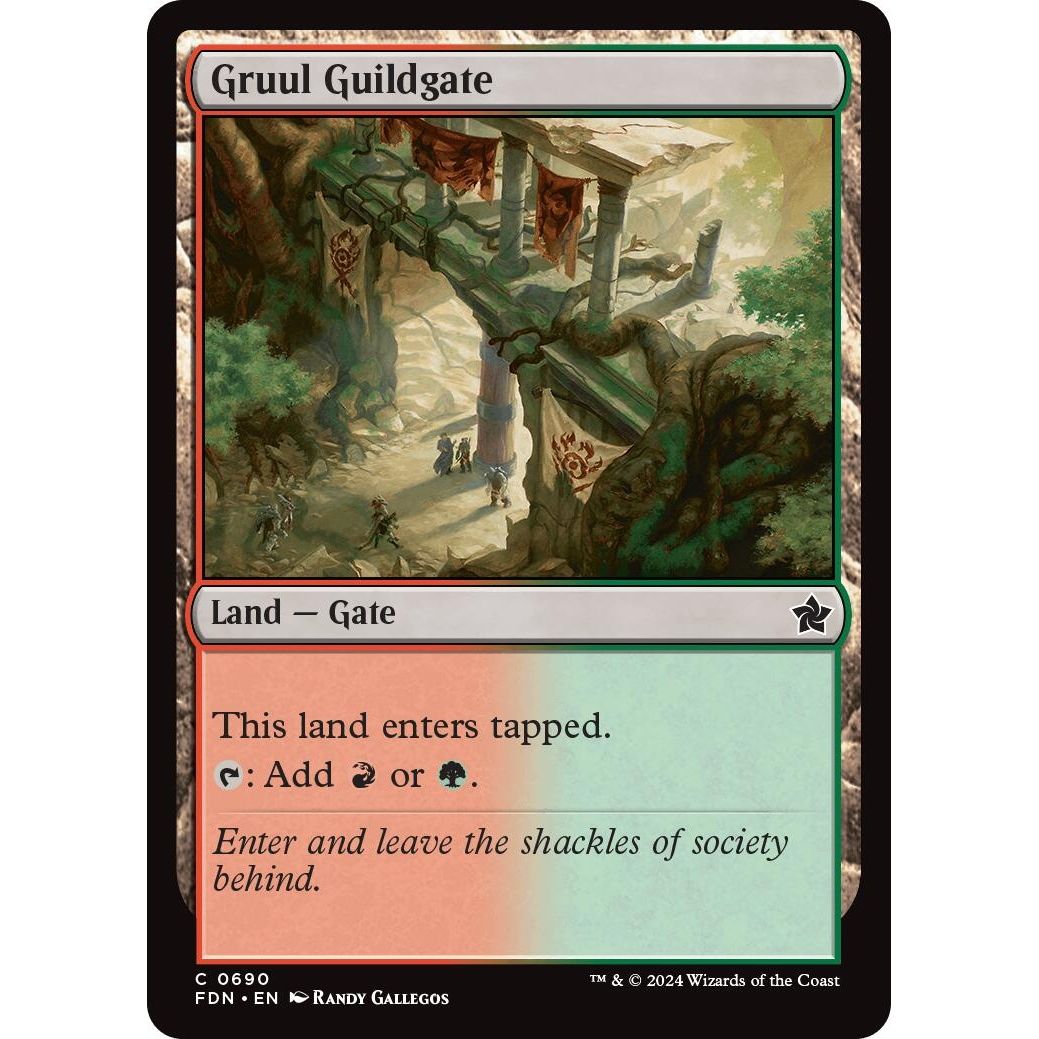 Image for Gruul Guildgate (690) (FDN) - Magic: The Gathering