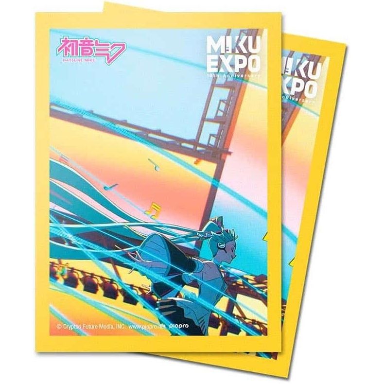 Image for Ultra PRO: Hatsune Miku Tenth Anniversary Card Sleeves - Stream (100-pack) - Card Sleeves