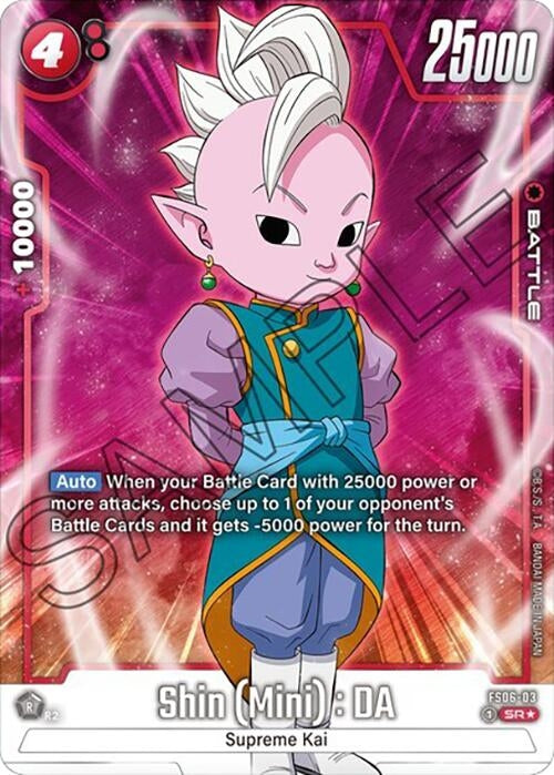 Image for Shin (Mini) : DA (Bonus Pack Alternate Art) (FS06-03) (FS06) - Dragon Ball Super: Fusion World