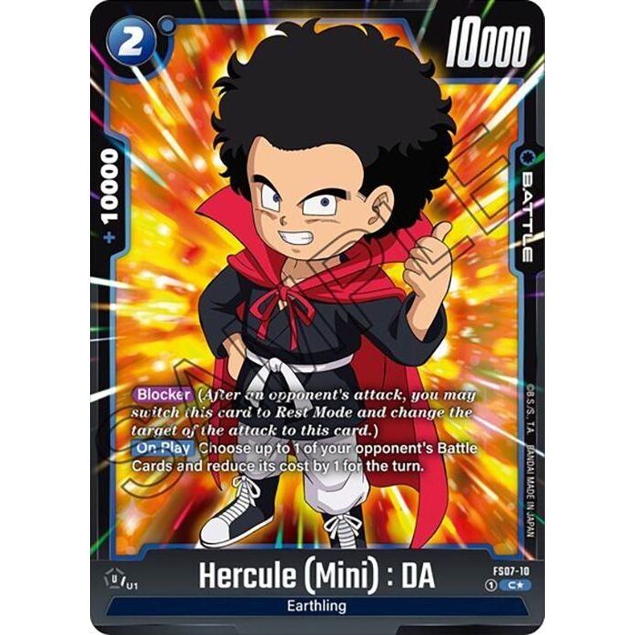 Image for Hercule (Mini) : DA (Bonus Pack Alternate Art) (FS07-10) (FS07) - Dragon Ball Super: Fusion World