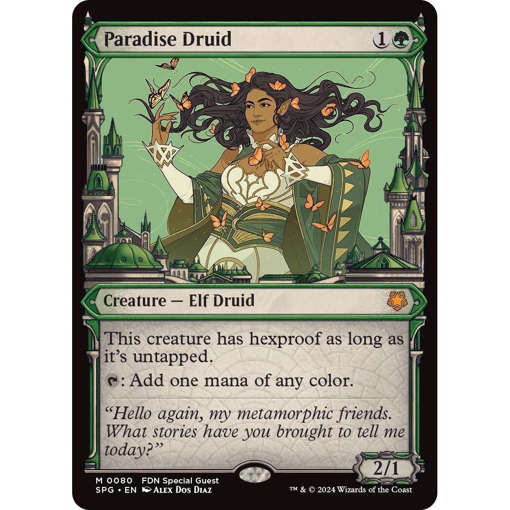 Image for Paradise Druid (Showcase) (80) (SPG) - Magic: The Gathering