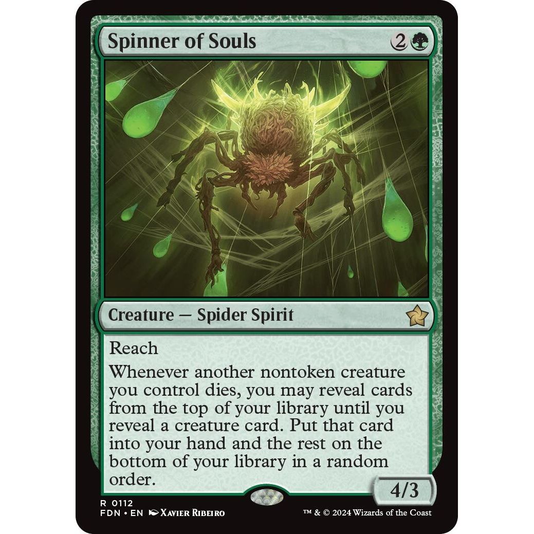 Image for Spinner of Souls (112) (FDN) - Magic: The Gathering