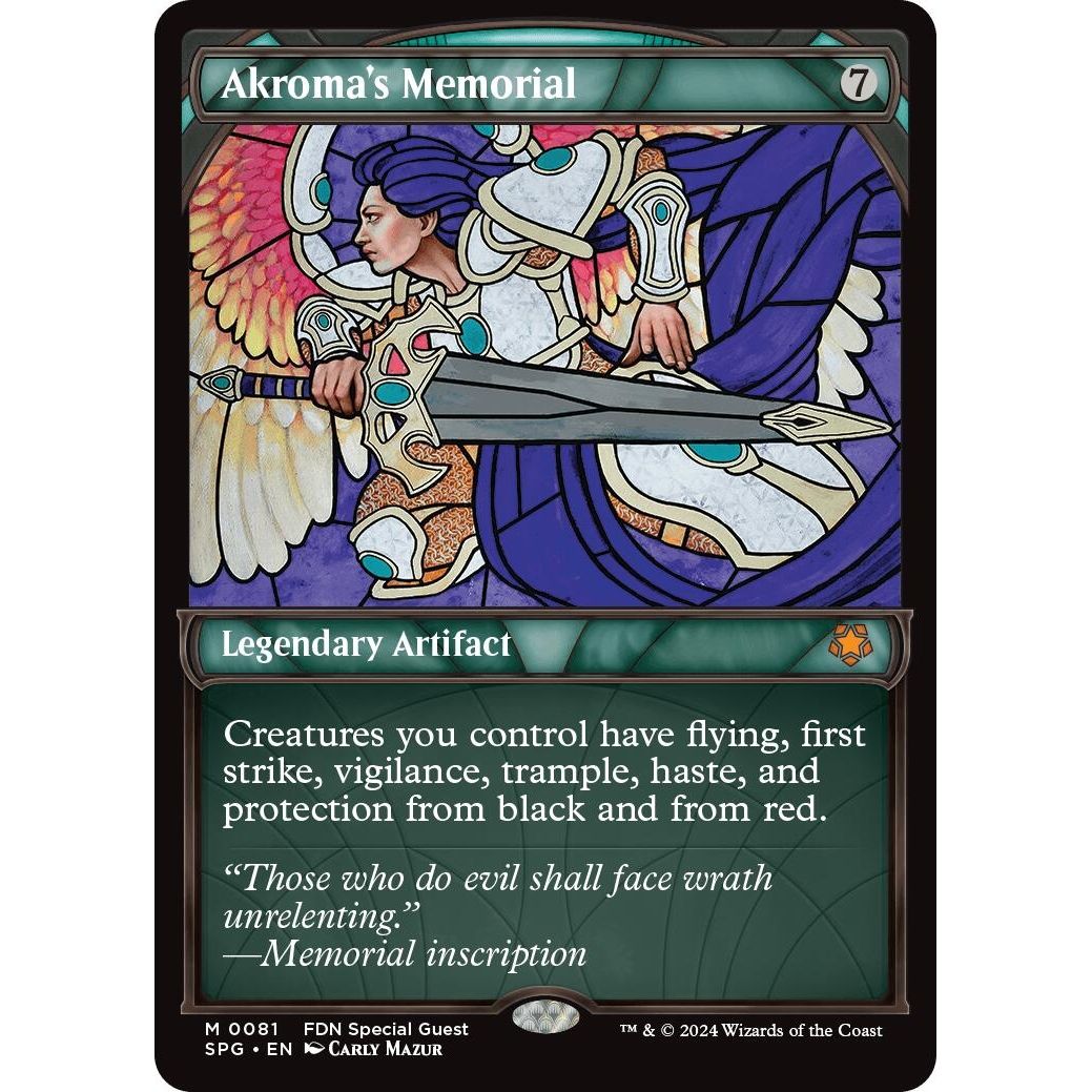 Image for Akroma's Memorial (Showcase) (81) (SPG) - Magic: The Gathering
