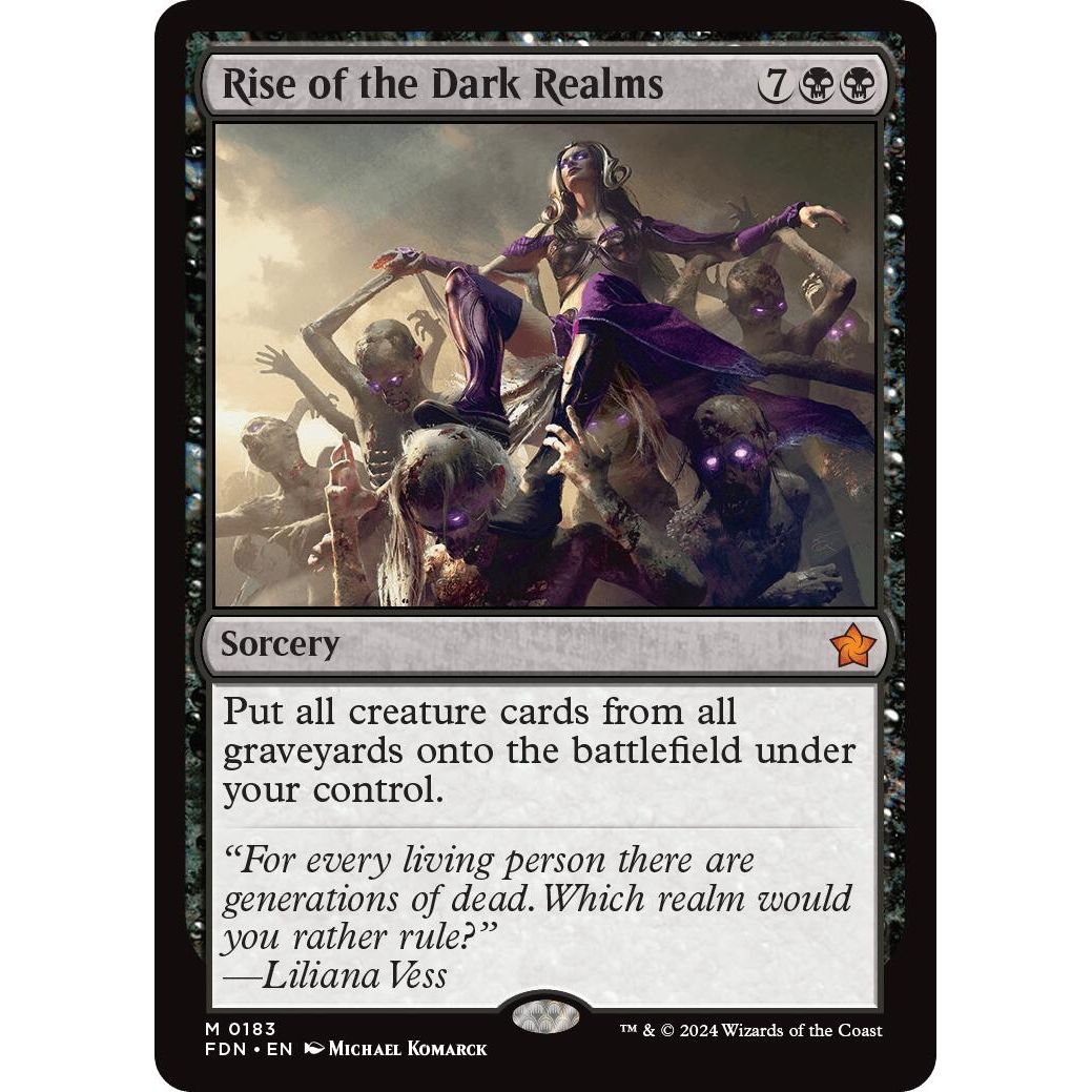 Image for Rise of the Dark Realms (183) (FDN) - Magic: The Gathering