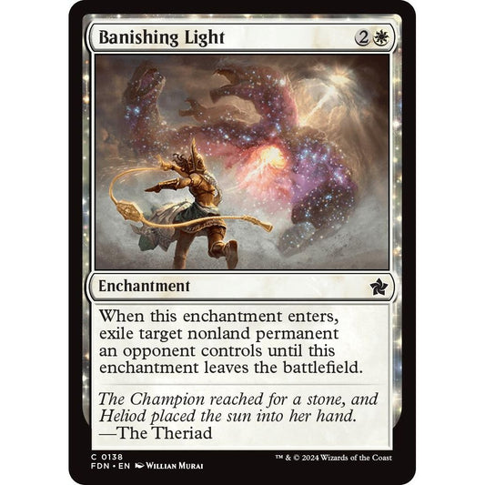 Image for Banishing Light (138) (FDN) - Magic: The Gathering