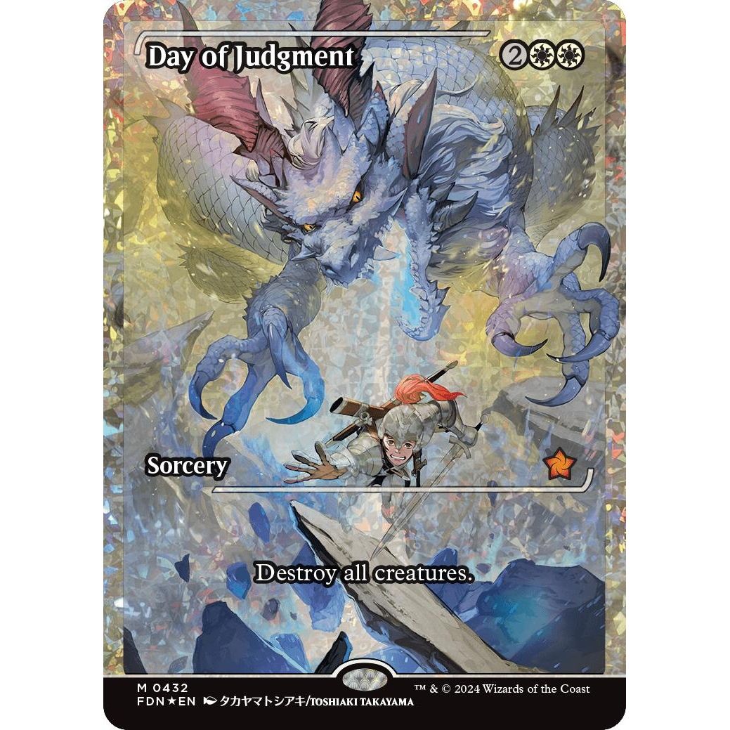 Image for Day of Judgment (Showcase) (Fracture Foil) (432) (FDN) - Magic: The Gathering