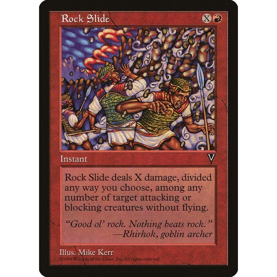 Image for Rock Slide (VIS) - Magic: The Gathering