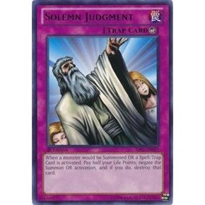 Image for Solemn Judgment (BP01-EN047) (BP01) - YuGiOh