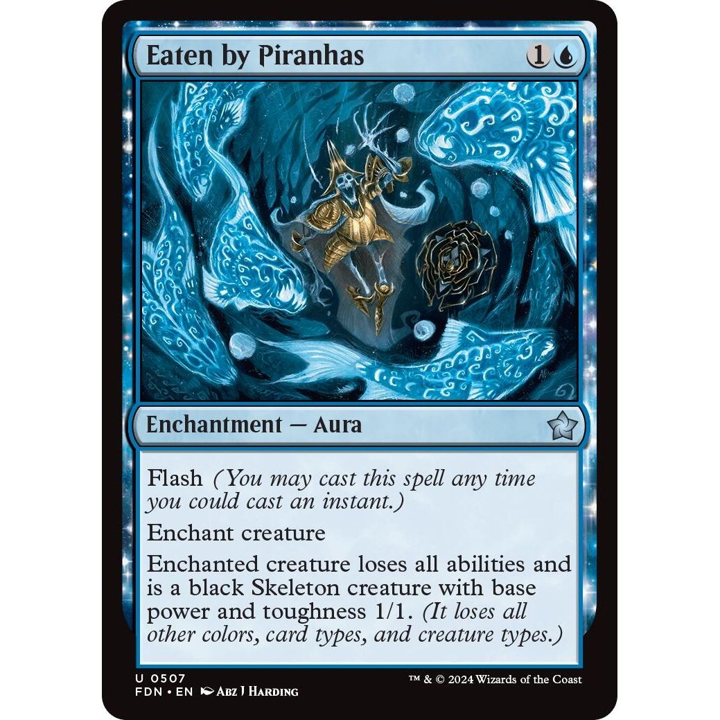 Image for Eaten by Piranhas (507) (FDN) - Magic: The Gathering