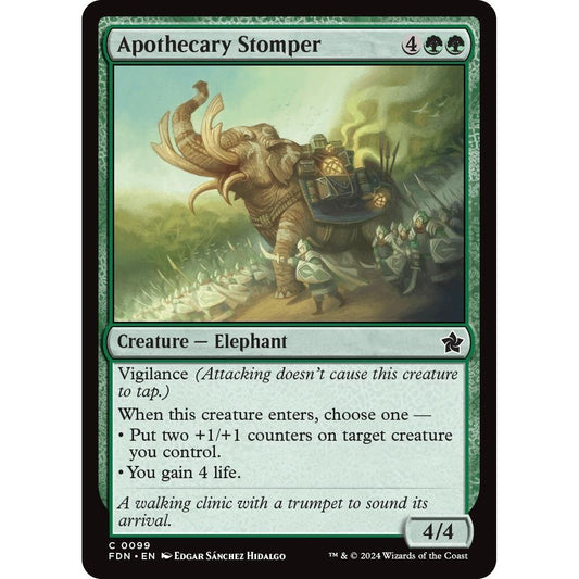 Image for Apothecary Stomper (99) (FDN) - Magic: The Gathering