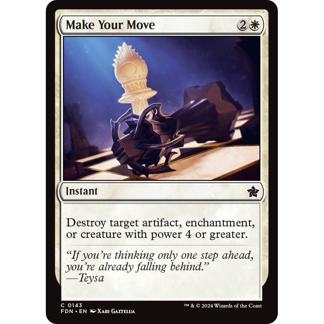 Image for Make Your Move (143) (FDN) - Magic: The Gathering