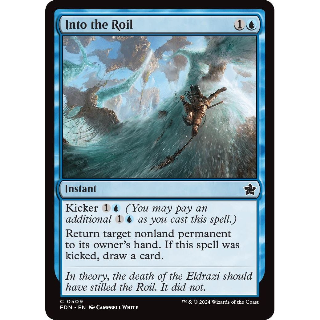 Image for Into the Roil (509) (FDN) - Magic: The Gathering