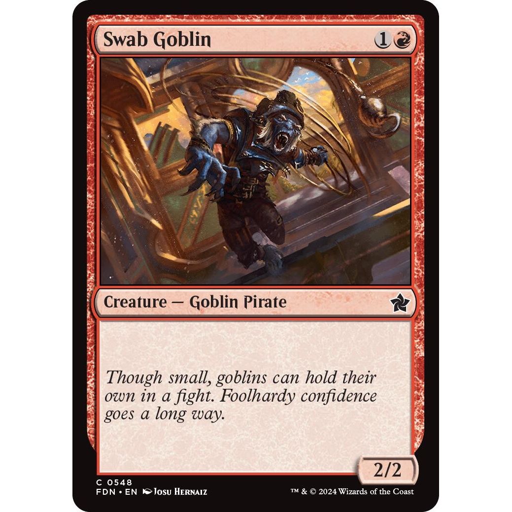 Image for Swab Goblin (548) (FDN) - Magic: The Gathering