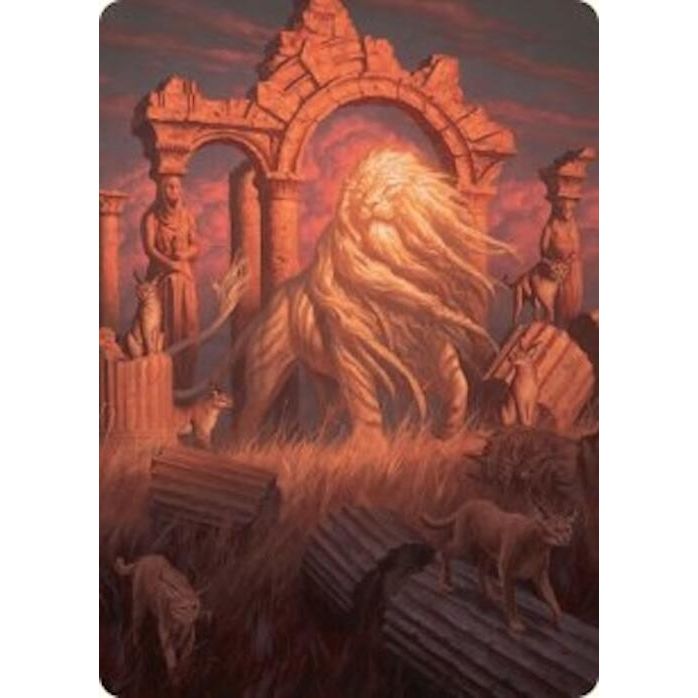 Image for Arahbo, the First Fang Art Card (26/54) (26) (ASFDN) - Magic: The Gathering