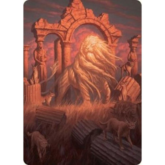 Image for Arahbo, the First Fang Art Card (26/54) (26) (ASFDN) - Magic: The Gathering