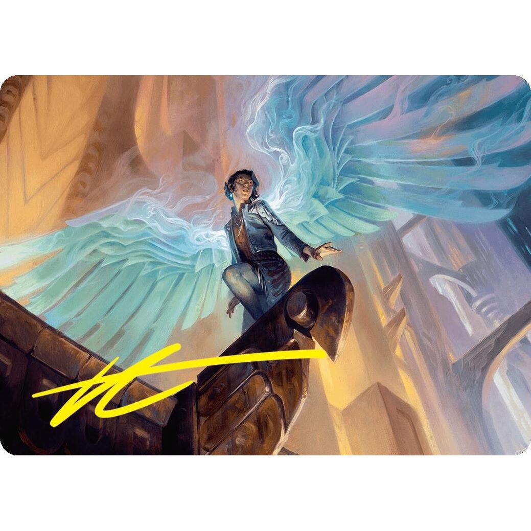 Image for Giada, Font of Hope Art Card (20/54) (Gold-Stamped Signature) (20) (ASFDN) - Magic: The Gathering