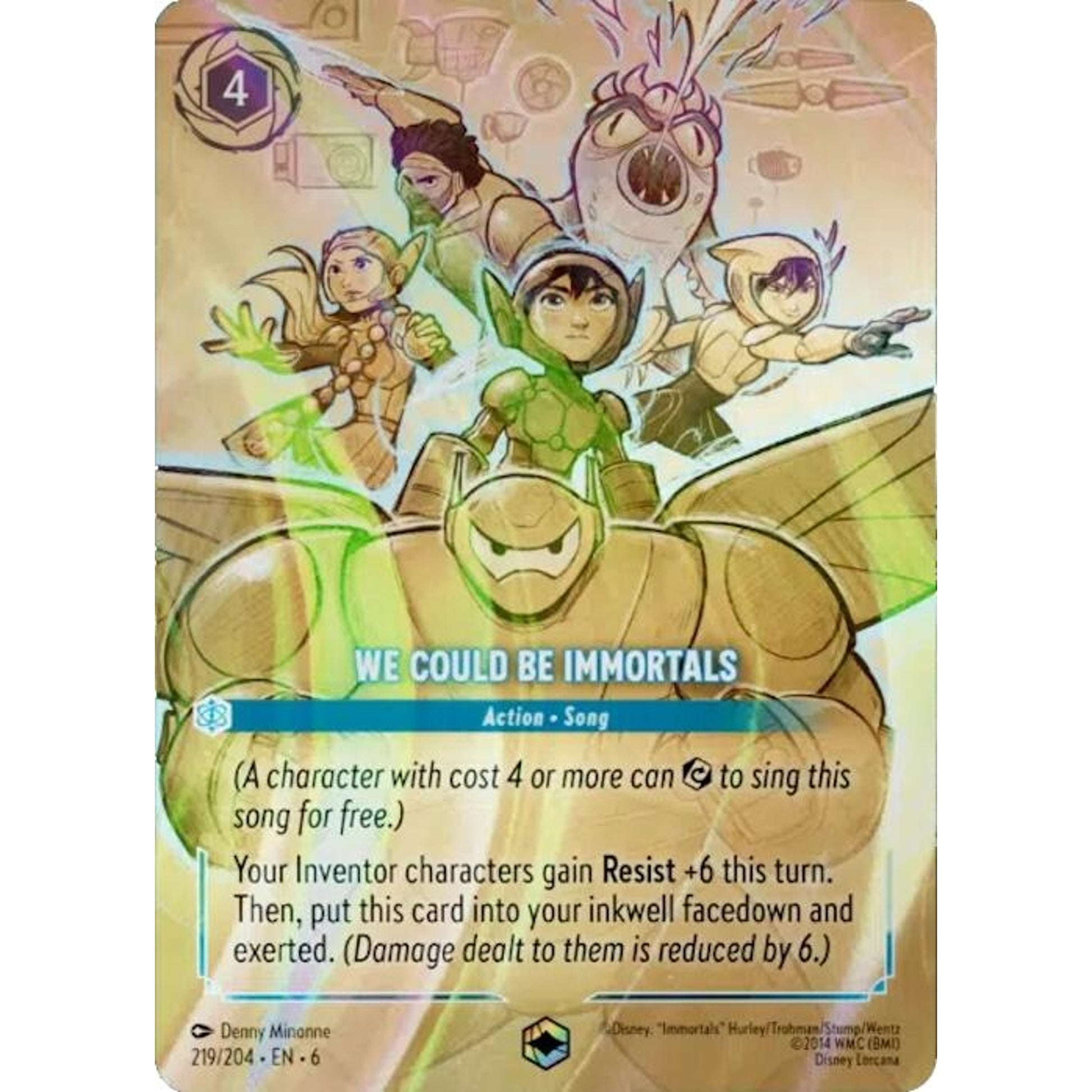 Image for We Could Be Immortals (Enchanted) (219/204) (6) - Disney Lorcana
