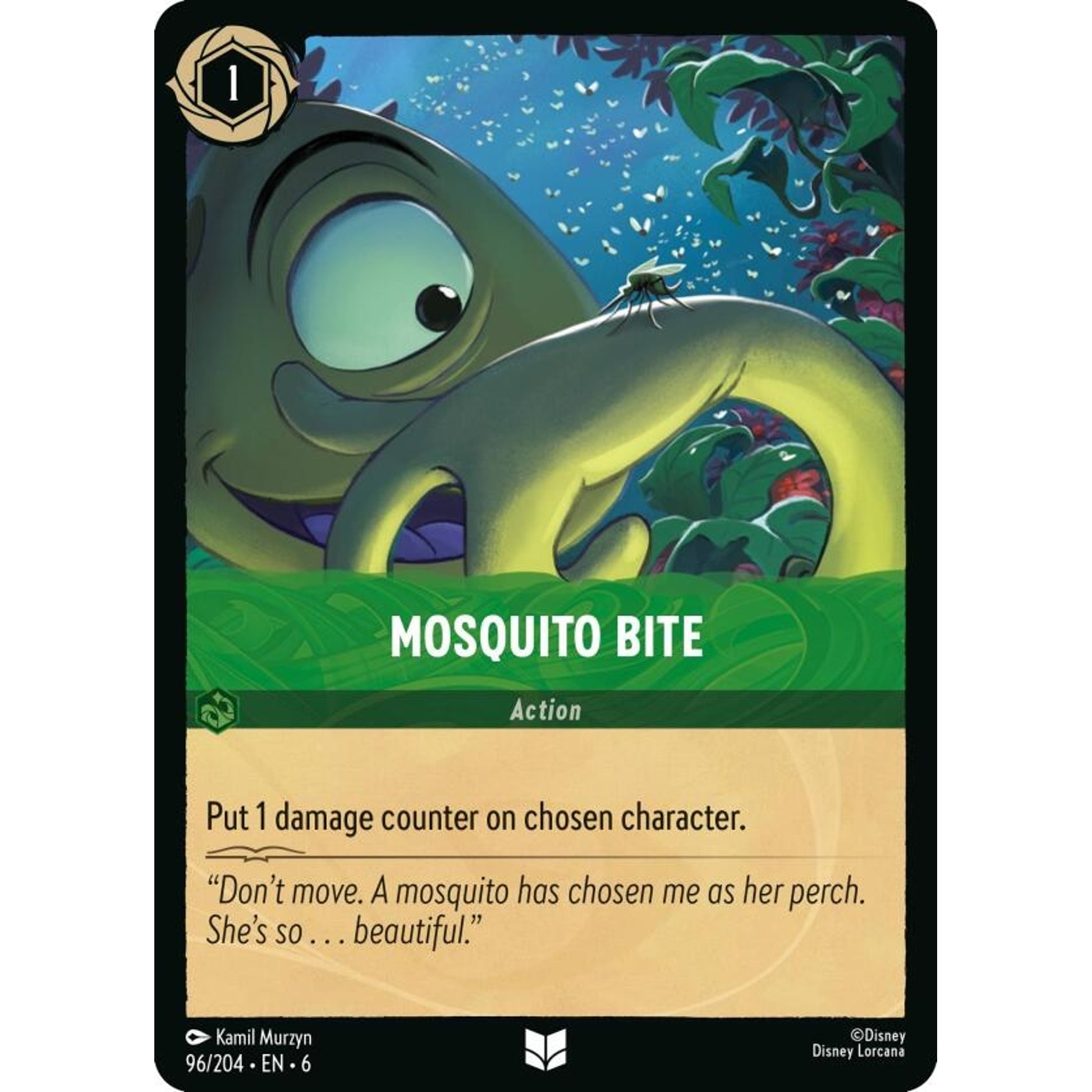 Image for Mosquito Bite (96/204) (6) - Disney Lorcana