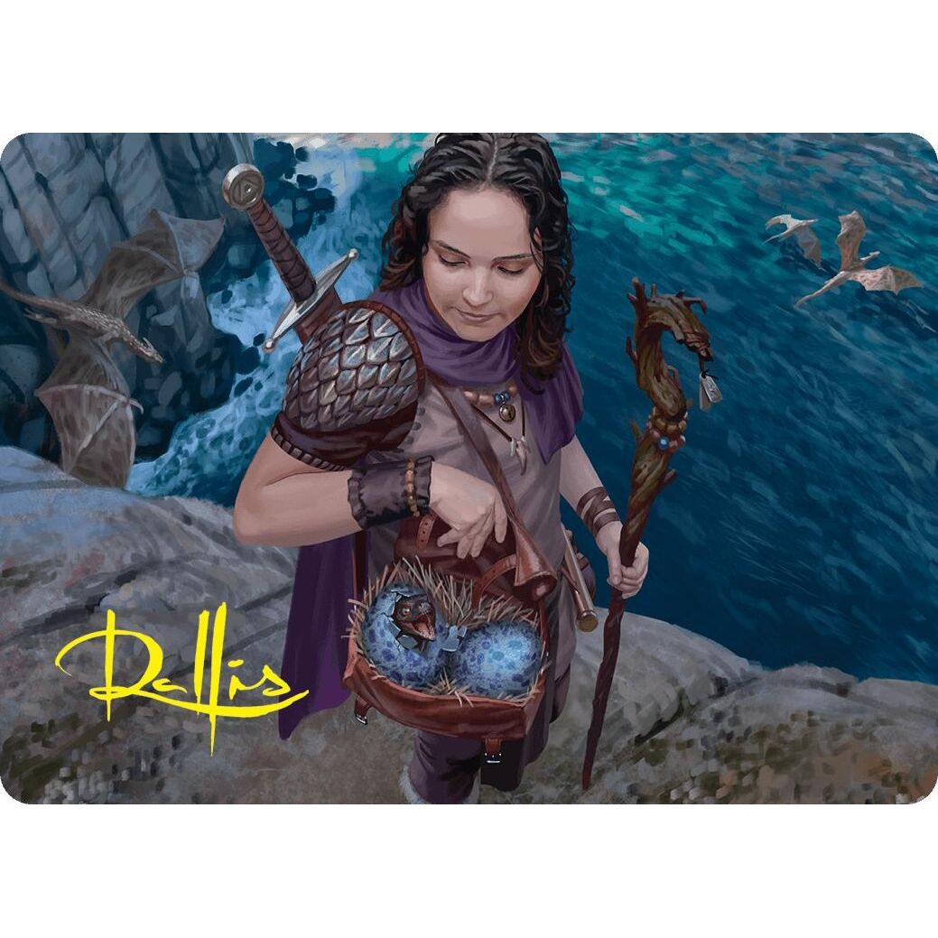 Image for Drake Hatcher Art Card (5/54) (Gold-Stamped Signature) (5) (ASFDN) - Magic: The Gathering