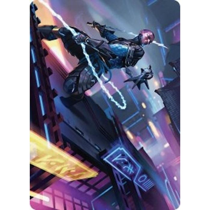 Image for Kaito, Cunning Infiltrator Art Card (51/54) (51) (ASFDN) - Magic: The Gathering