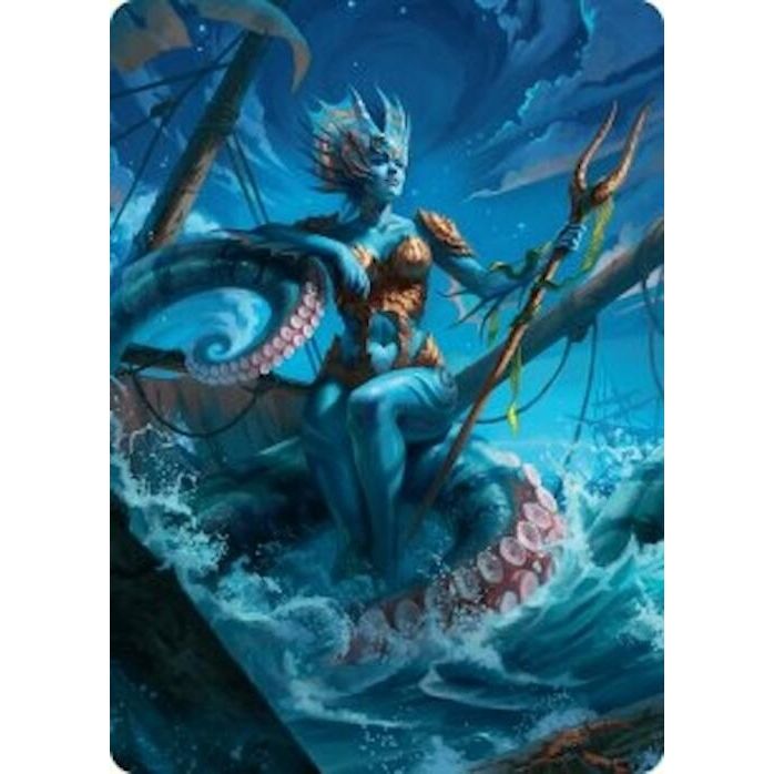 Image for Kiora, the Rising Tide Art Card (30/54) (30) (ASFDN) - Magic: The Gathering
