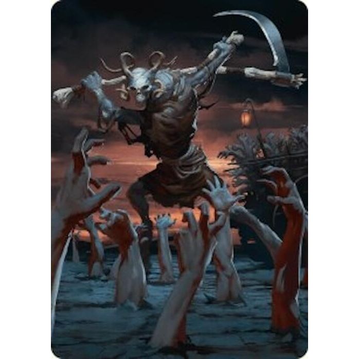 Image for Abyssal Harvester Art Card (34/54) (34) (ASFDN) - Magic: The Gathering