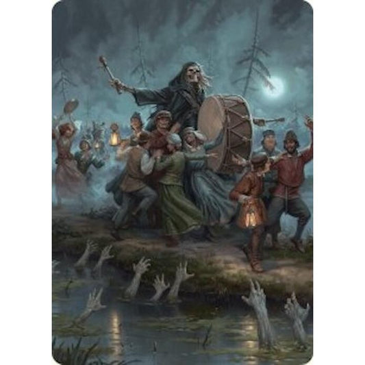 Image for Blasphemous Edict Art Card (35/54) (35) (ASFDN) - Magic: The Gathering