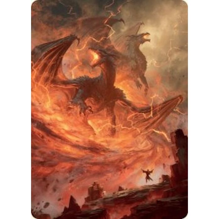 Image for Rite of the Dragoncaller Art Card (38/54) (38) (ASFDN) - Magic: The Gathering
