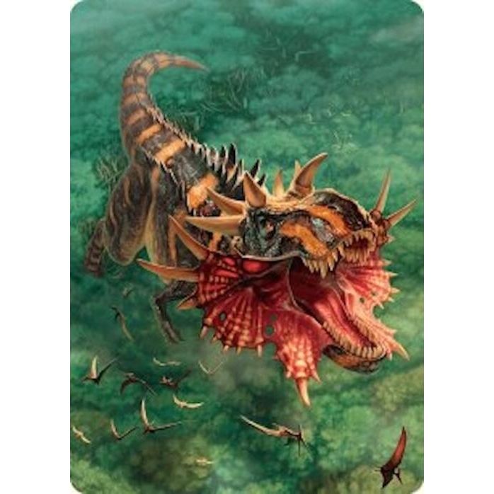 Image for Gigantosaurus Art Card (53/54) (53) (ASFDN) - Magic: The Gathering