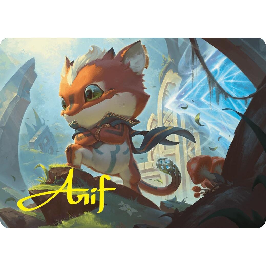 Image for Loot, Exuberant Explorer Art Card (12/54) (Gold-Stamped Signature) (12) (ASFDN) - Magic: The Gathering
