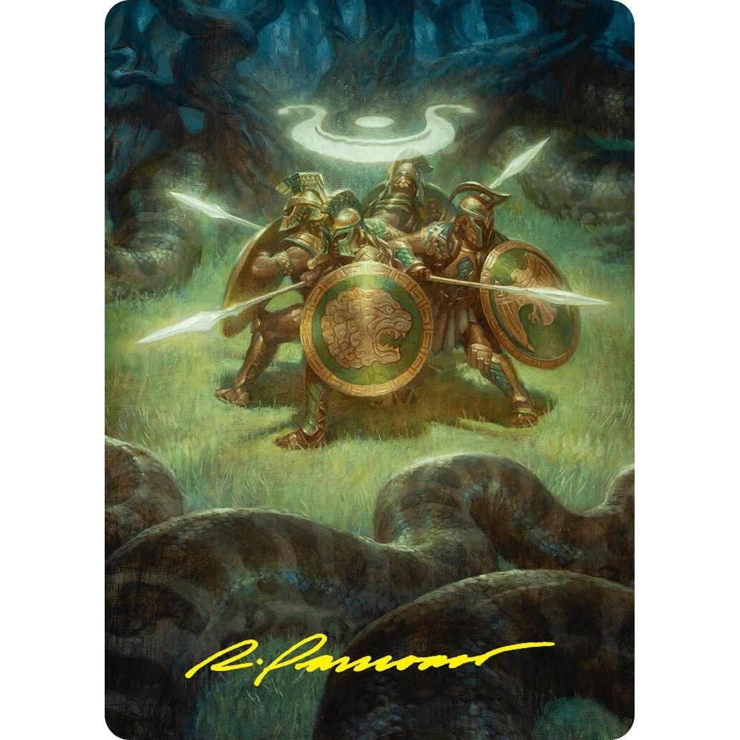 Image for Anthem of Champions Art Card (47/54) (Gold-Stamped Signature) (47) (ASFDN) - Magic: The Gathering