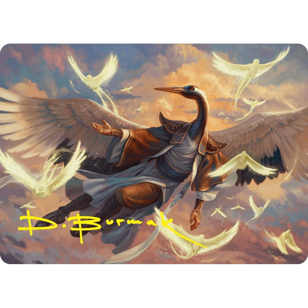 Image for Kykar, Zephyr Awakener Art Card (16/54) (Gold-Stamped Signature) (16) (ASFDN) - Magic: The Gathering
