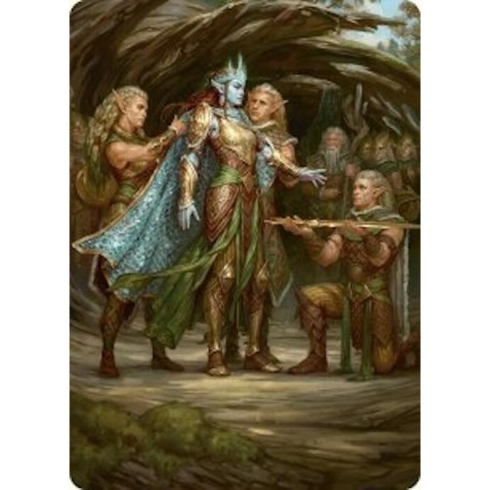 Image for Lathril, Blade of the Elves Art Card (48/54) (48) (ASFDN) - Magic: The Gathering