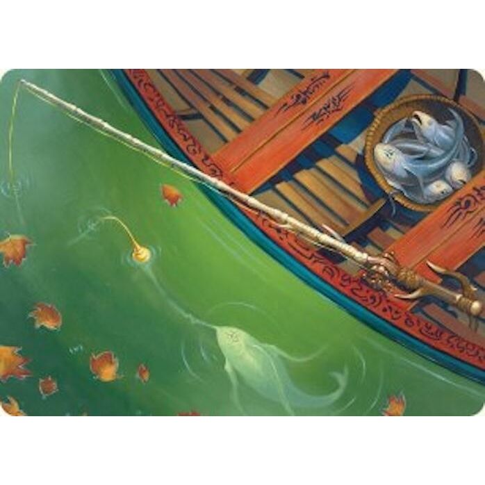Image for Fishing Pole Art Card (18/54) (18) (ASFDN) - Magic: The Gathering