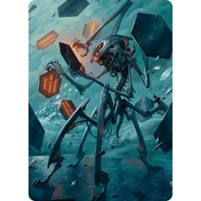 Image for Scrawling Crawler Art Card (50/54) (50) (ASFDN) - Magic: The Gathering