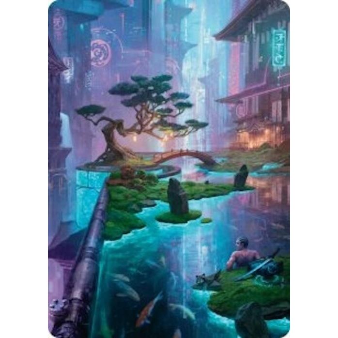 Image for Island Art Card (22/54) (22) (ASFDN) - Magic: The Gathering