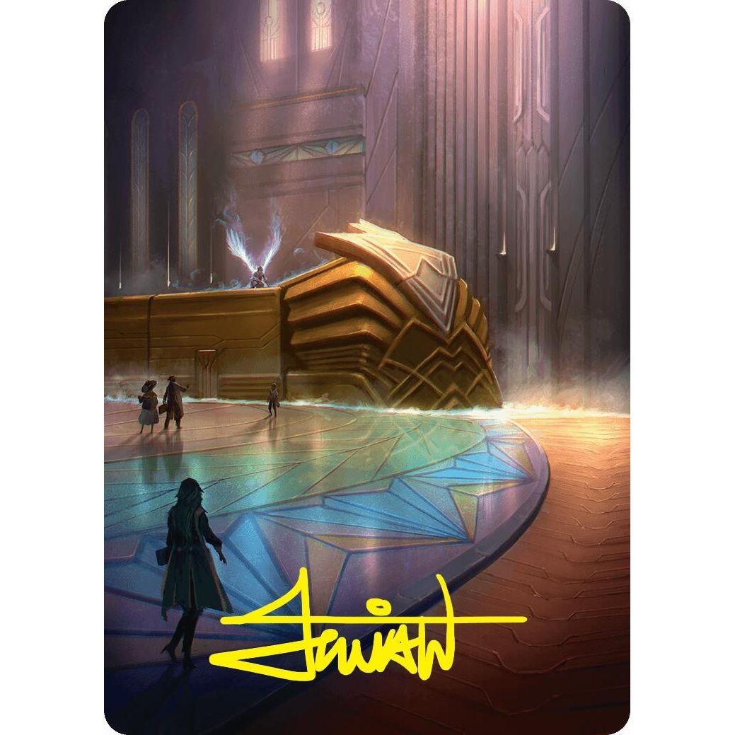 Image for Plains Art Card (21/54) (Gold-Stamped Signature) (21) (ASFDN) - Magic: The Gathering