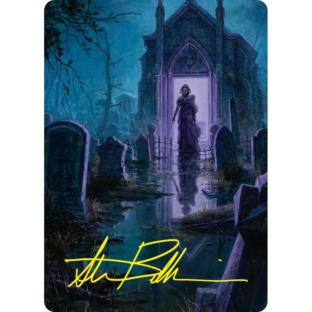 Image for Swamp Art Card (23/54) (Gold-Stamped Signature) (23) (ASFDN) - Magic: The Gathering