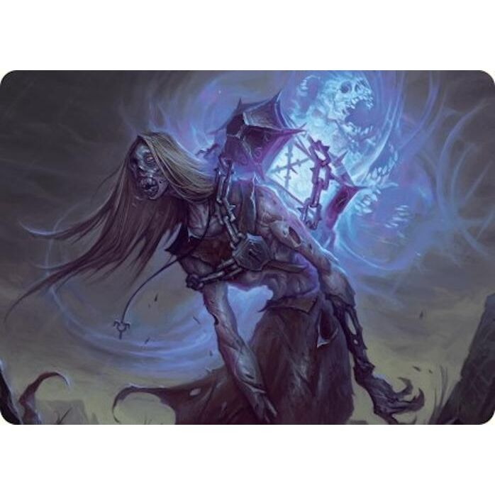 Image for Soul-Shackled Zombie Art Card (9/54) (9) (ASFDN) - Magic: The Gathering