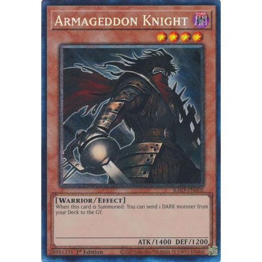 Image for Armageddon Knight (PCR) (RA03-EN002) - YuGiOh
