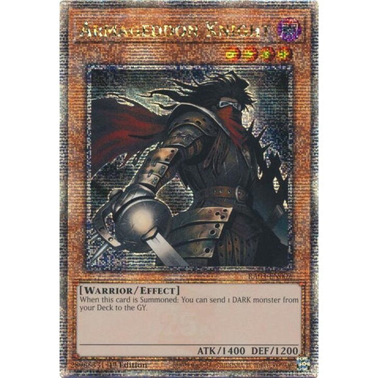 Image for Armageddon Knight (Quarter Century Secret Rare) (RA03-EN002) - YuGiOh
