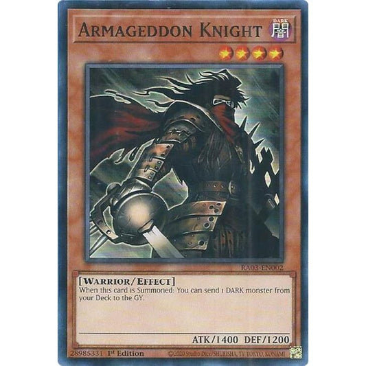 Image for Armageddon Knight (RA03-EN002) - YuGiOh