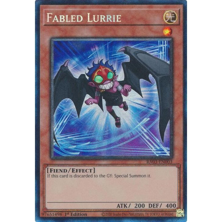 Image for Fabled Lurrie (PCR) (RA03-EN003) - YuGiOh